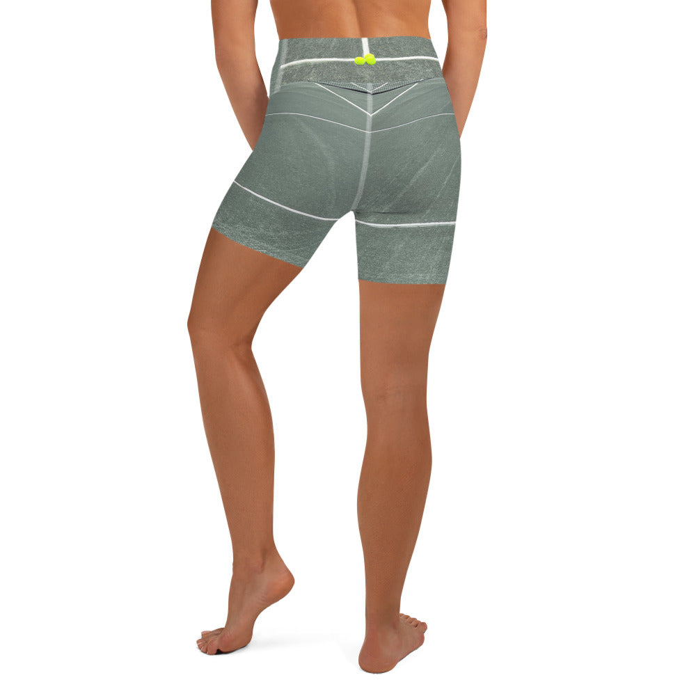 Tennis Clay Yoga Shorts