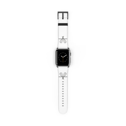 Tennis Apple Watch Band - White - 38-41 mm (AWB-T-WBR)