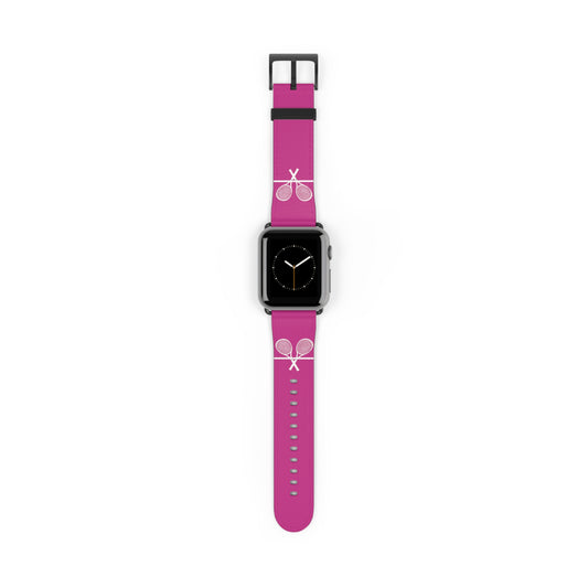 Tennis Apple Watch Band - Dk Pink - 38-41 mm (AWB-T-DPIWR-38)