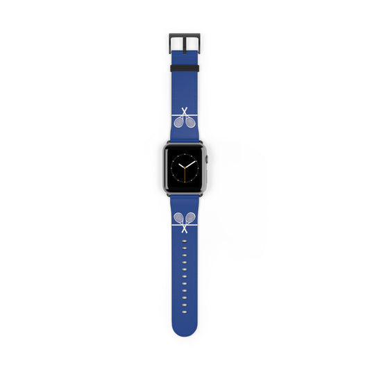 Tennis Apple Watch Band - Dk Blue - 42-45 mm (AWB-T-DBWR-42)