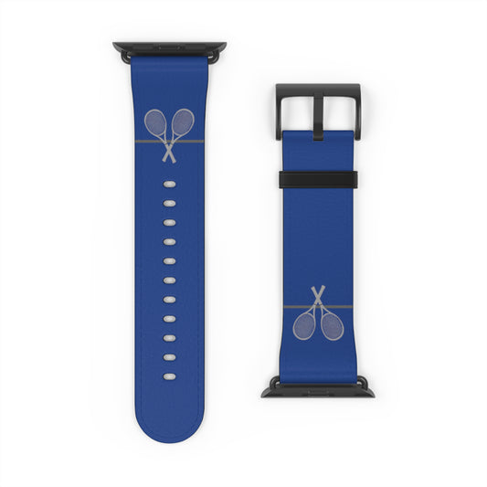 Tennis Apple Watch Band - Dk Blue - 42-45 mm (AWB-T-DBGR-42)