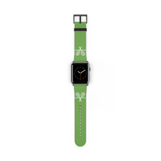 Tennis Apple Watch Band - Dk Green - 42-45 mm (AWB-T-LGWR-42)