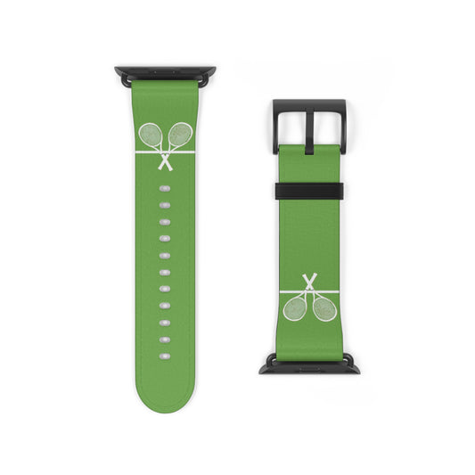 Tennis Apple Watch Band - Dk Green - 38-41 mm (AWB-T-LGWR-38)
