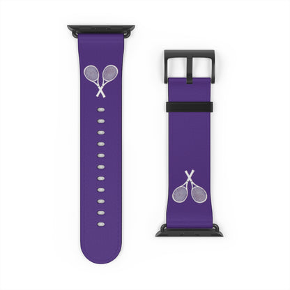 Tennis Apple Watch Band - Purple - 42-45 mm (AWB-T-PWR-42)