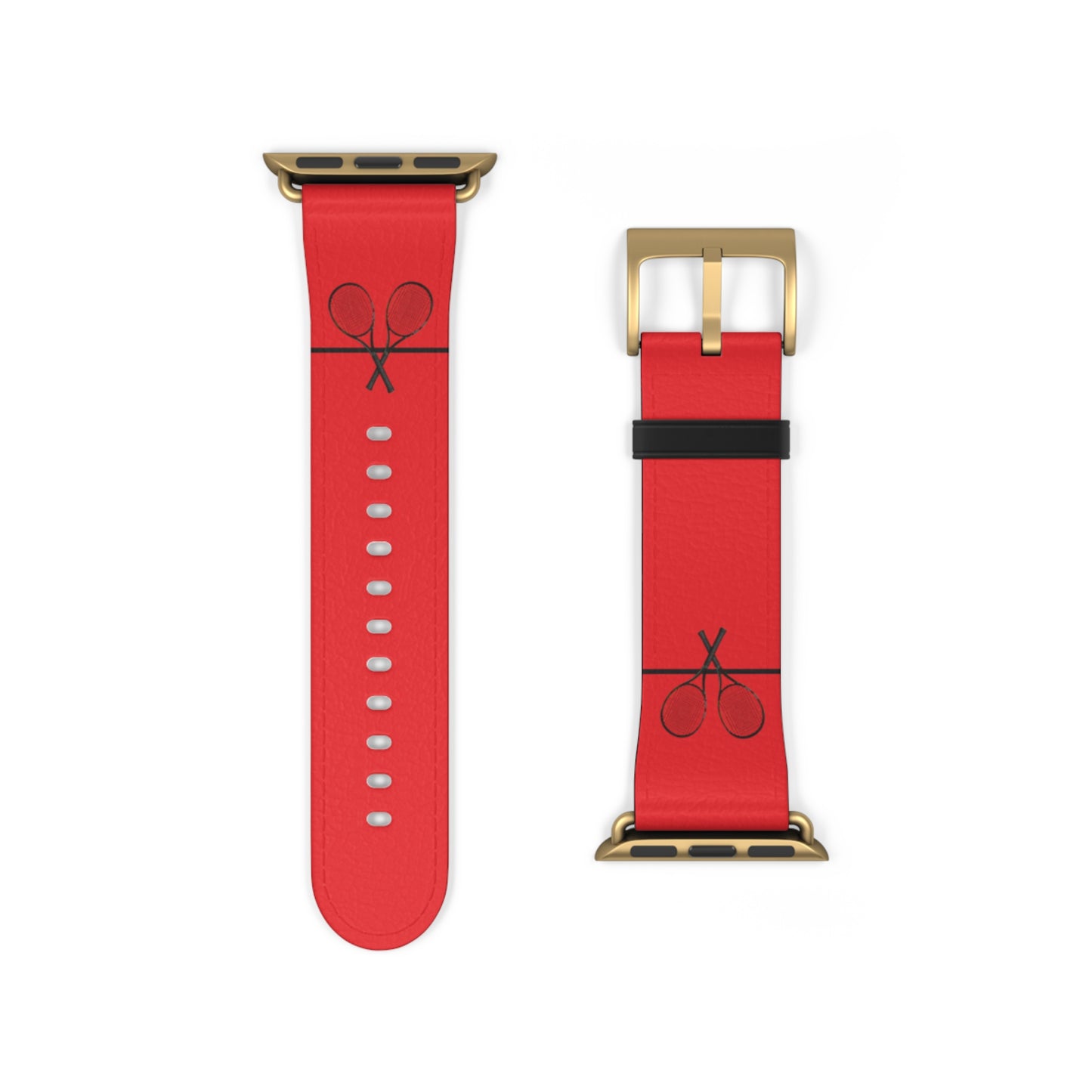 Tennis Apple Watch Band - Red - 38-41 mm (AWB-T-RBR)