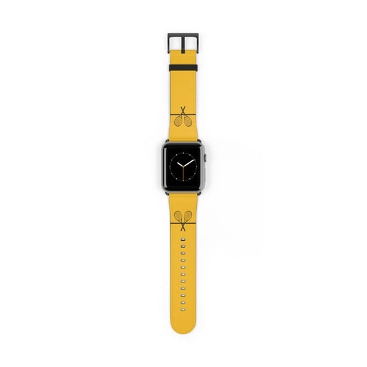 Tennis Apple Watch Band - Yellow - 42-45 mm (AWB-T-YBR-42)