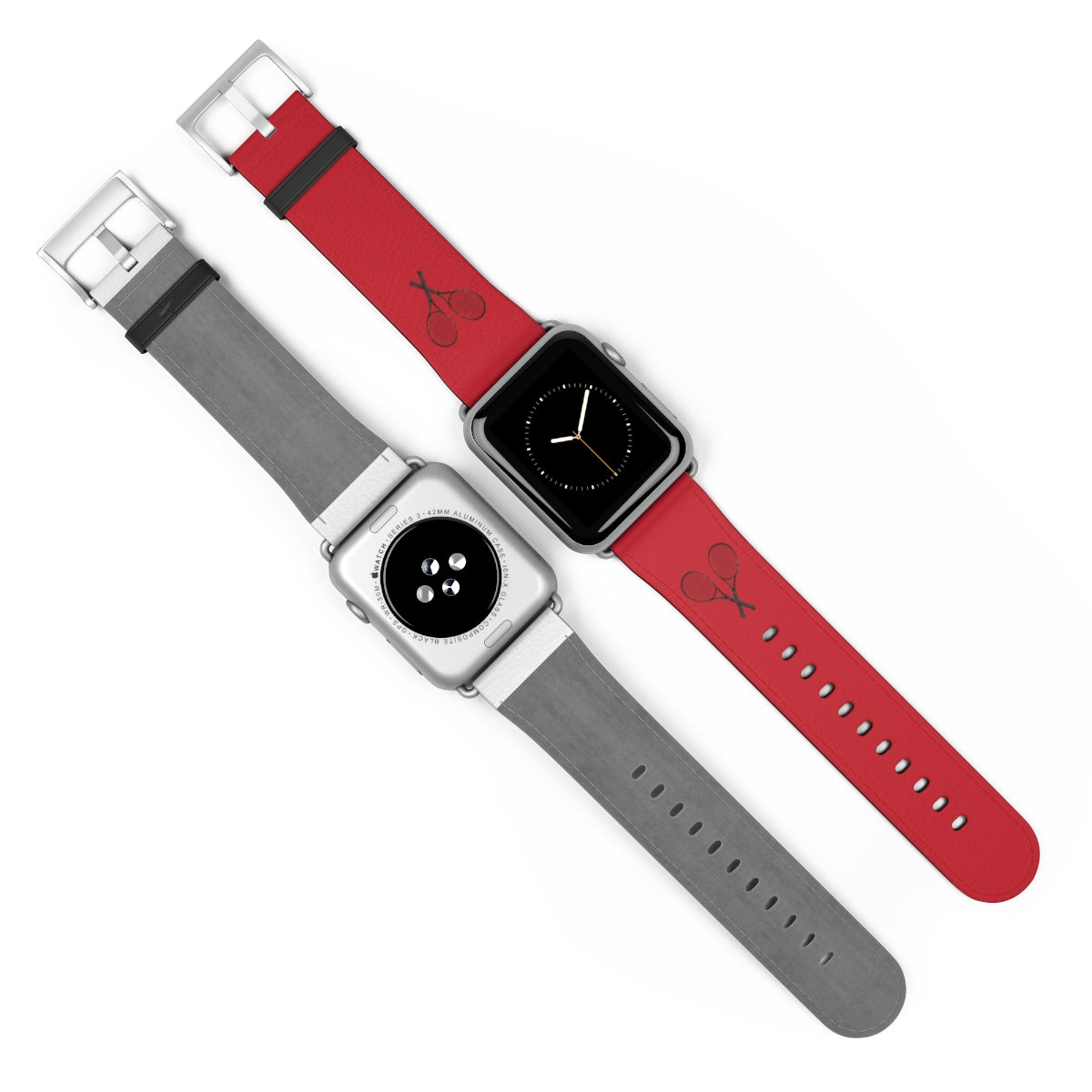 Tennis Apple Watch Band - Dk Red - 42-45 mm (AWB-T-DRBR-42)