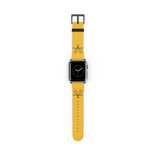 Tennis Apple Watch Band - Yellow - 38-41 mm (AWB-T-YBR-38)