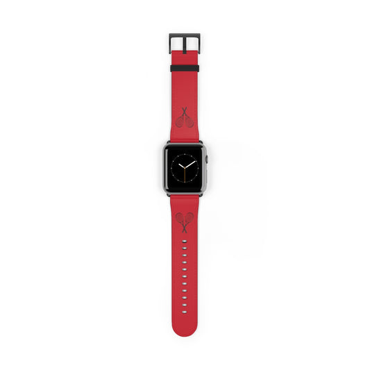 Tennis Apple Watch Band - Dk Red - 42-45 mm (AWB-T-DRBR-42)