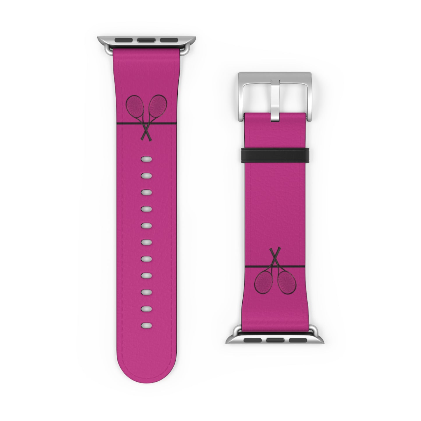 Tennis Apple Watch Band - Dk Pink - 42-45 mm (AWB-T-DPIBR-42)