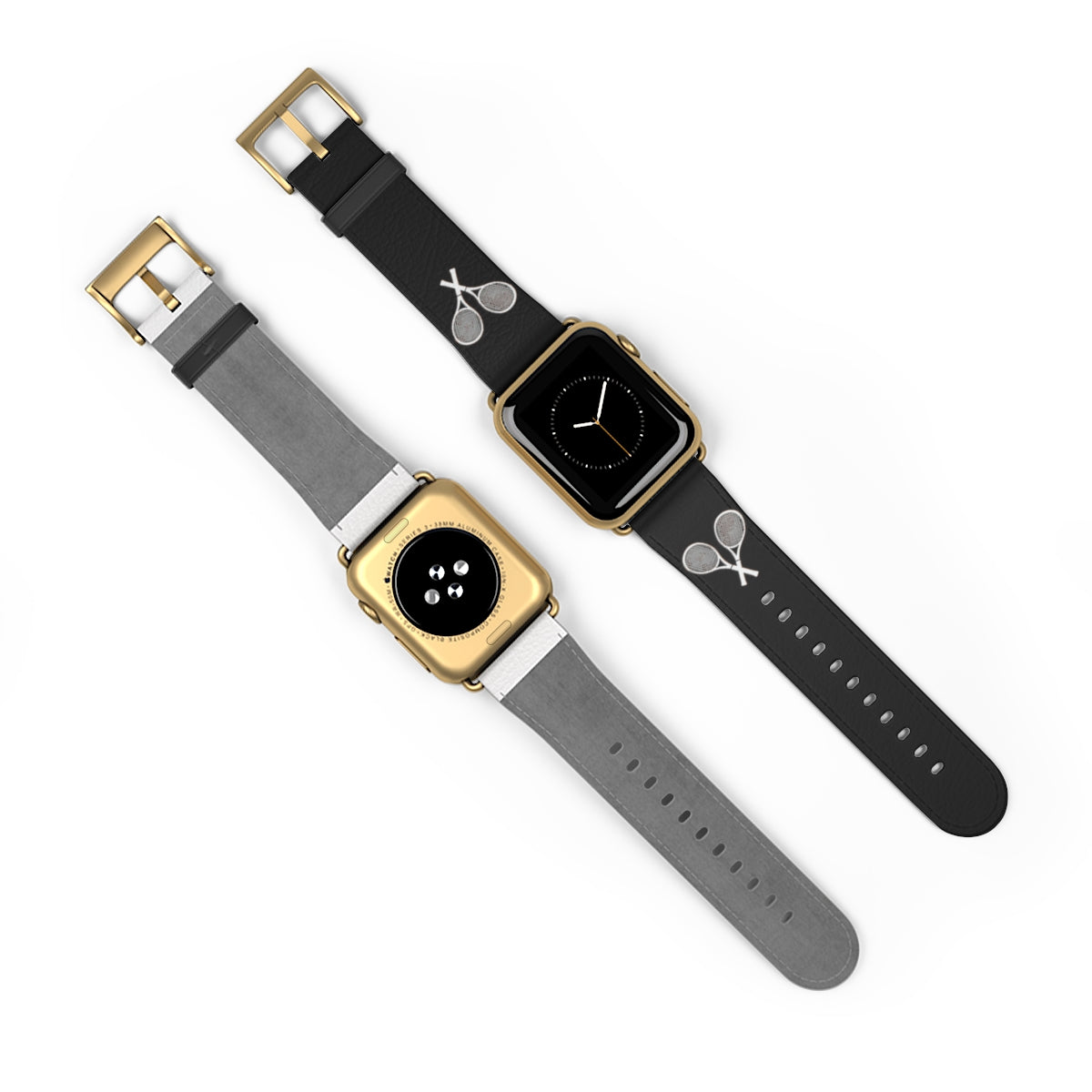 Tennis Apple Watch Band - Black - 38-41 mm (AWB-T-BWR-38)